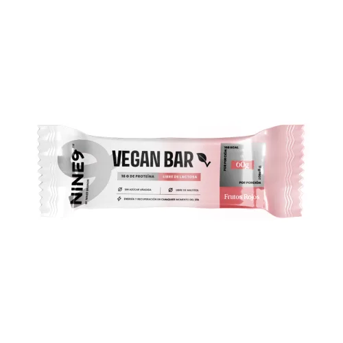 Barra Vegana Frutos Rojos 60 Gr.