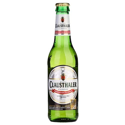Pack 4 Cervezas Lager Importada s/Alcohol, 330 cc