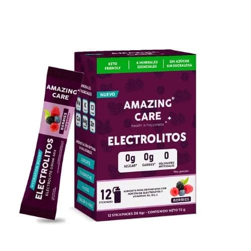 Electrolitos en Polvo Sabor Berries 12x6gr Stickpacks