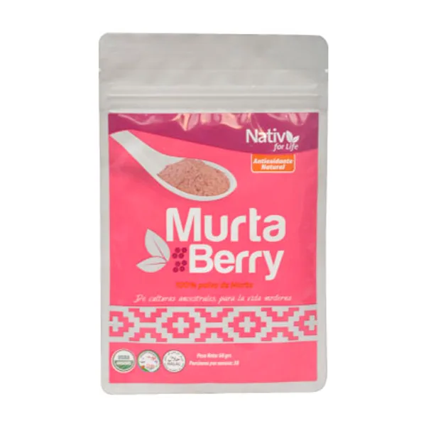 Murta Berry Orgánico en Polvo 60 Grs