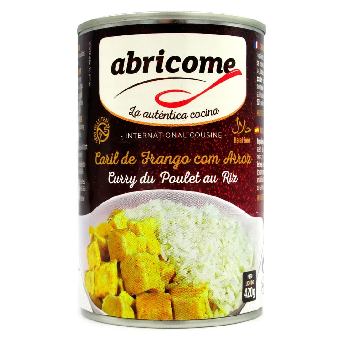 Lata de Pollo al Curry con Arroz 420 grs
