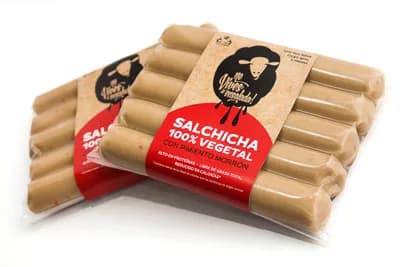 Salchichas Vegetales con Pimentones 5 unidades