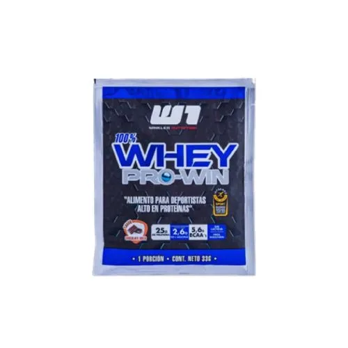 Sachet Whey Pro Win Chocolate Suizo 33 gramos