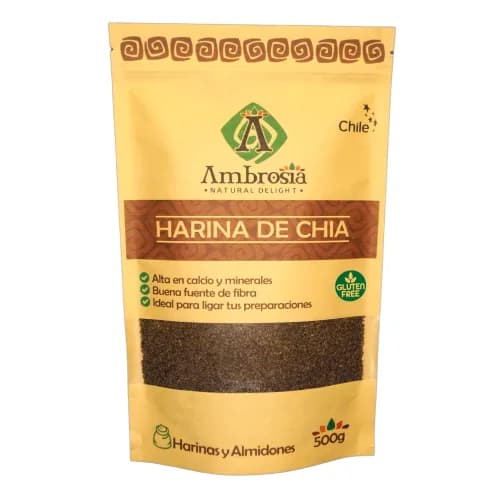 Harina de Chía Sin Gluten 500 grs