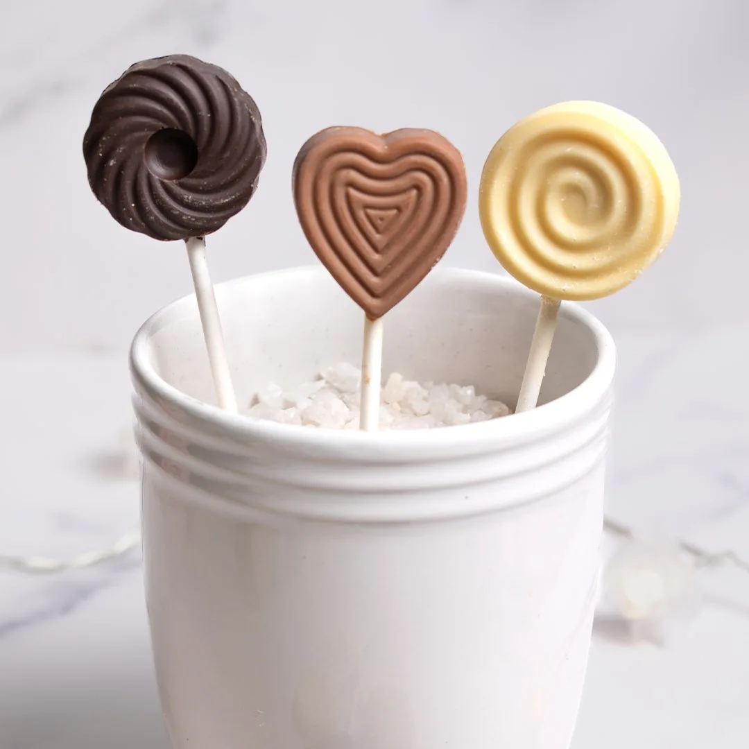 Pack Paletas de Chocolate, sin azúcar, 3 Un