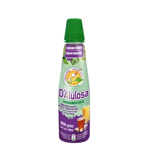 Endulzante Líquido 180 ml Alulosa y Stevia