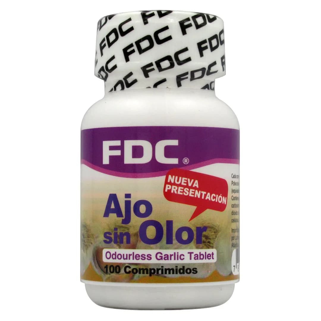 Ajo Sin Olor 500 MG 100 comprimidos