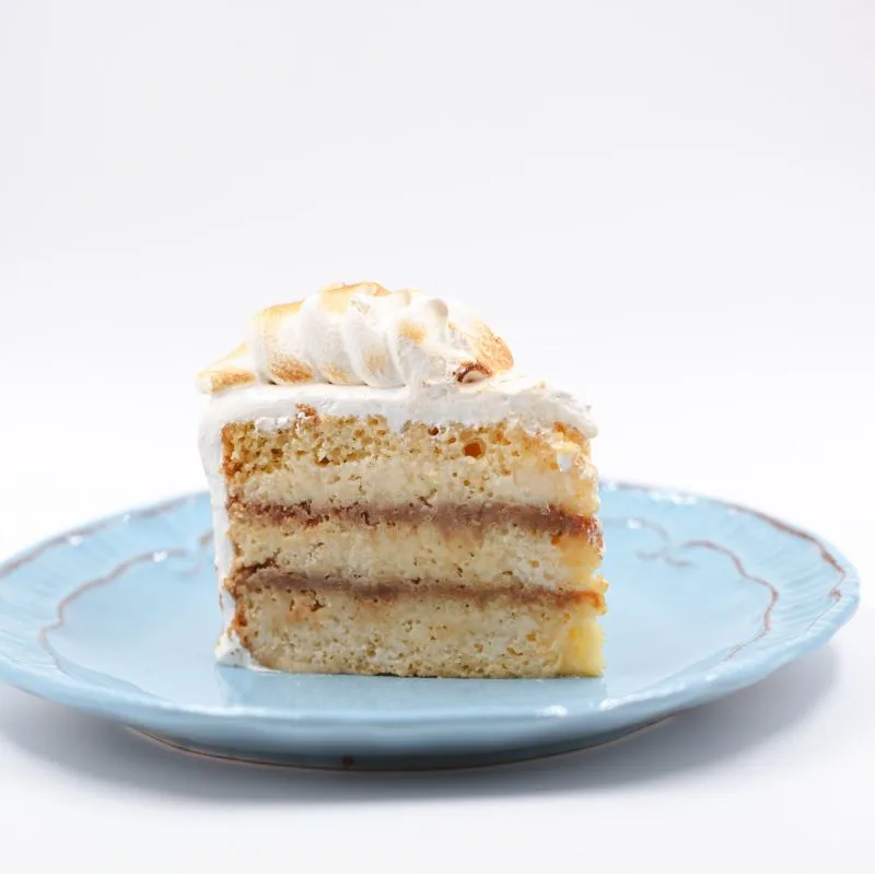 Torta Tres Leche, sin Gluten Certificada, Trozo Individual