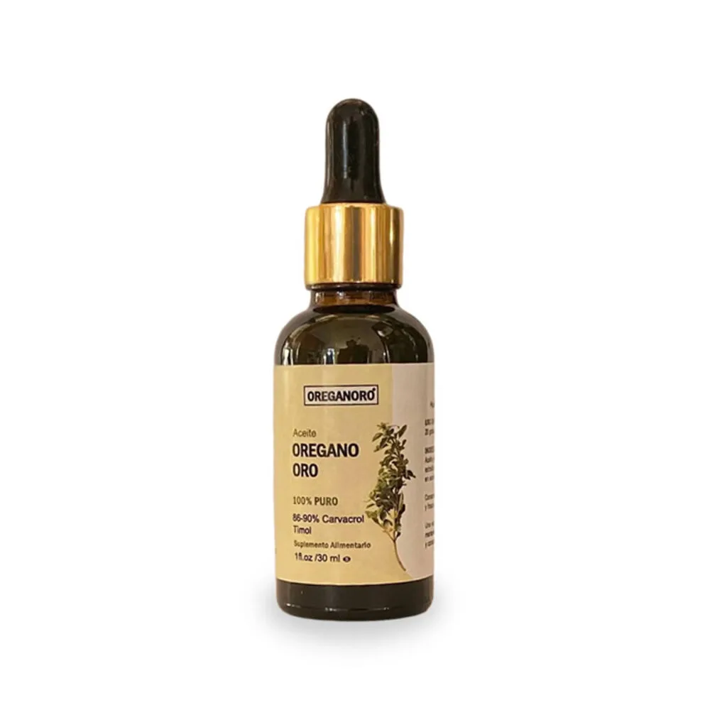 Aceite de Oregano Oro 100% Puro