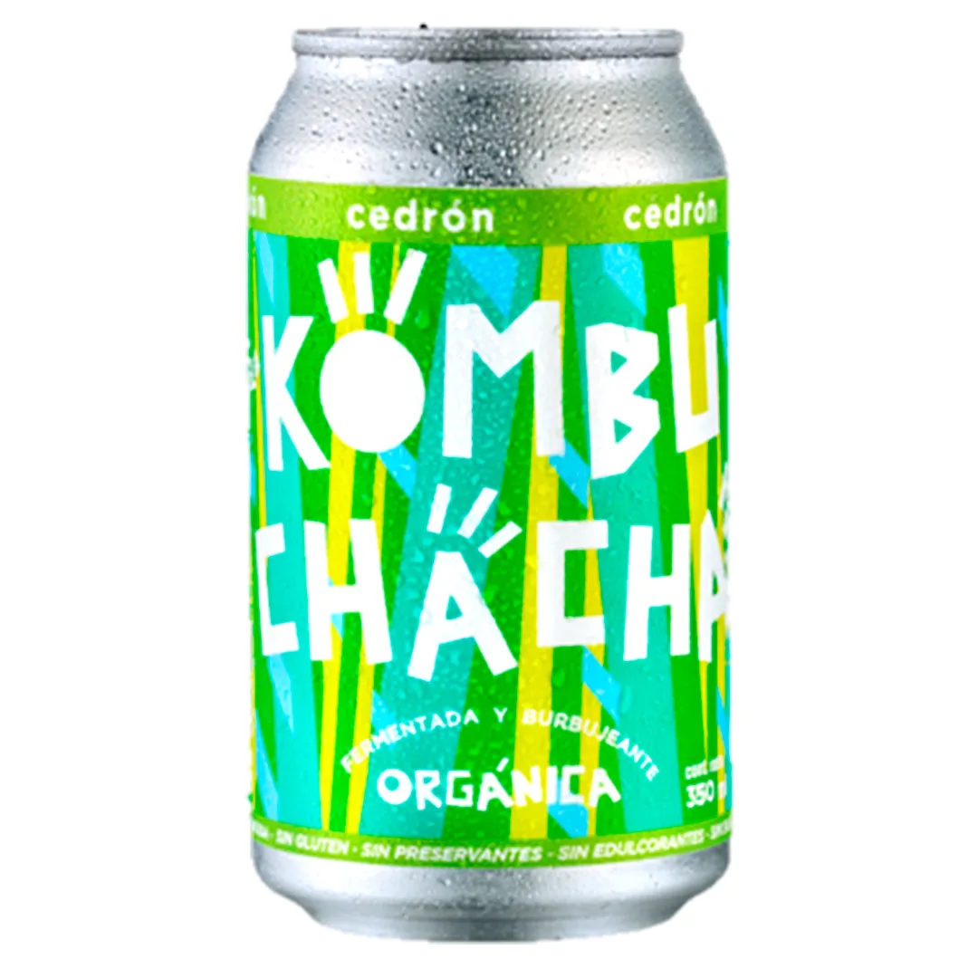 Kombucha cero calorias sabor Cedron 350 ml
