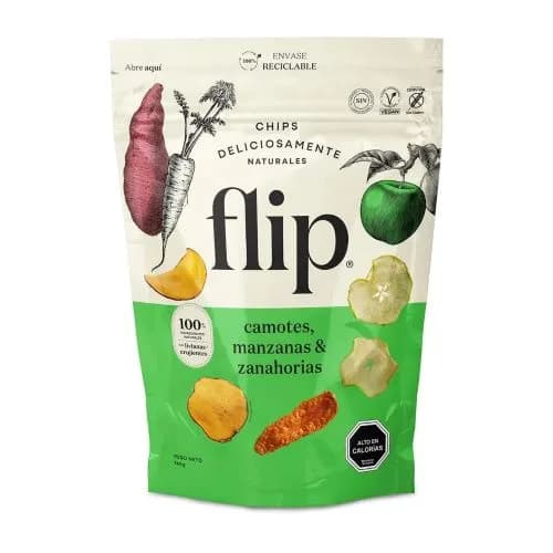 Chips Mix Camote, Zanahoria y Manzana 140Gr