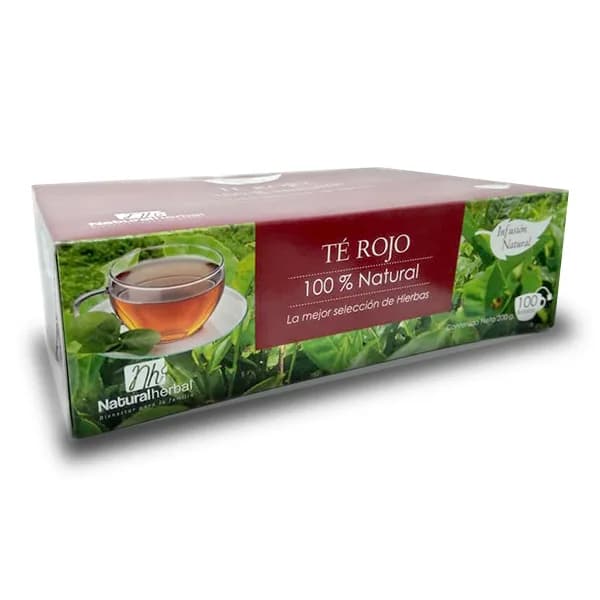 Té Rojo 100% Natural 100 bolsitas