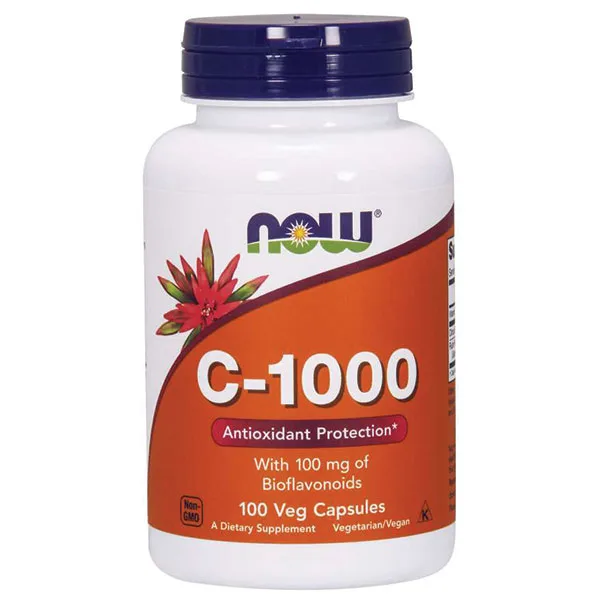 Vitamina C 1000 Mg Vegana 100 cápsulas