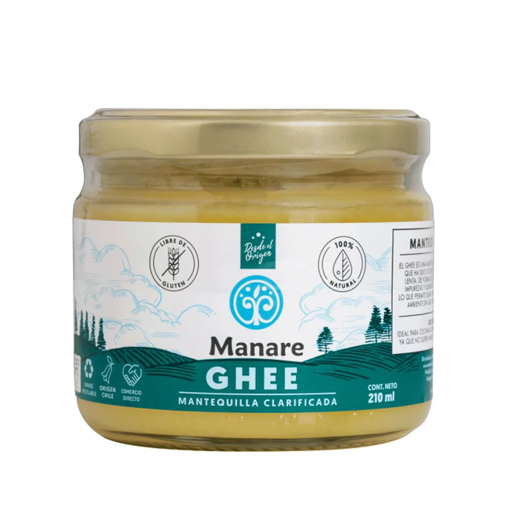 Mantequilla Clarificada Ghee 210ml