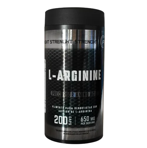 L -Arginina 650 mg, 200 capsulas