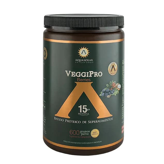 Proteína Vegana Veggipro Sabor Berries 600 Grs