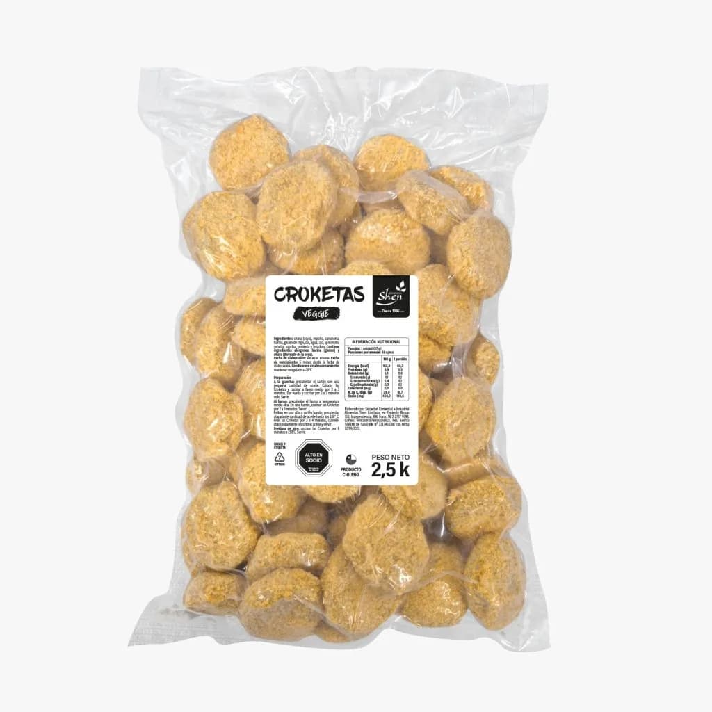 Croketas Veggie 500 gr