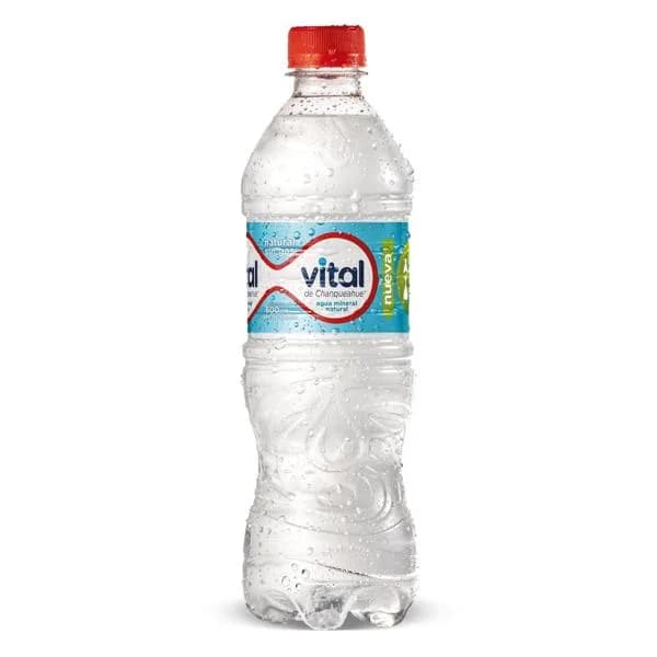 Agua Mineral Vital, sin Gas, Pet 600 Ml