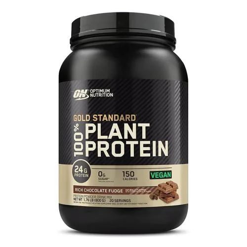 Gold Standard 100 % Plant Protein en Polvo Sabor Rich Chocolate Fudge 800 grs