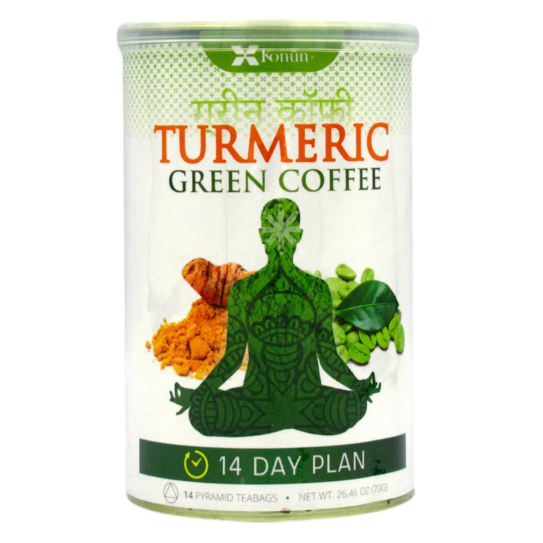 Infusion de Cúrcuma con Café verde 14 bolsitas