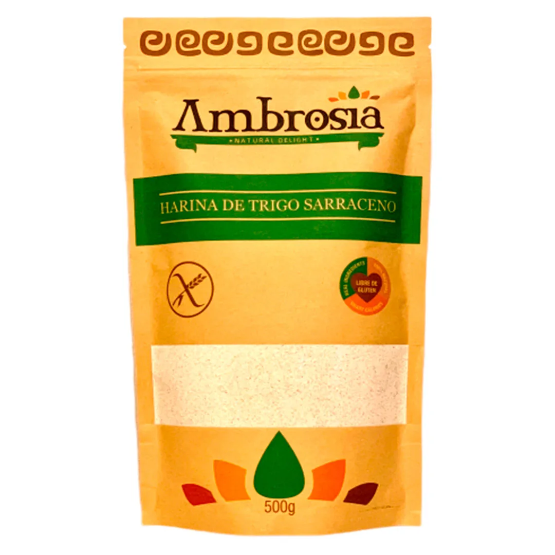 Harina de Trigo Sarraceno sin Gluten 500 grs