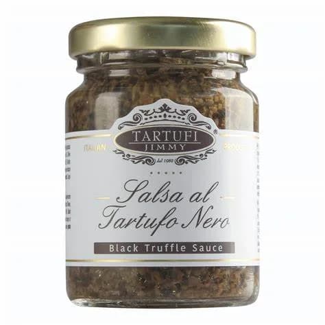 Salsa de Trufa Negra con Champiñon aceitunas negras 130 grs