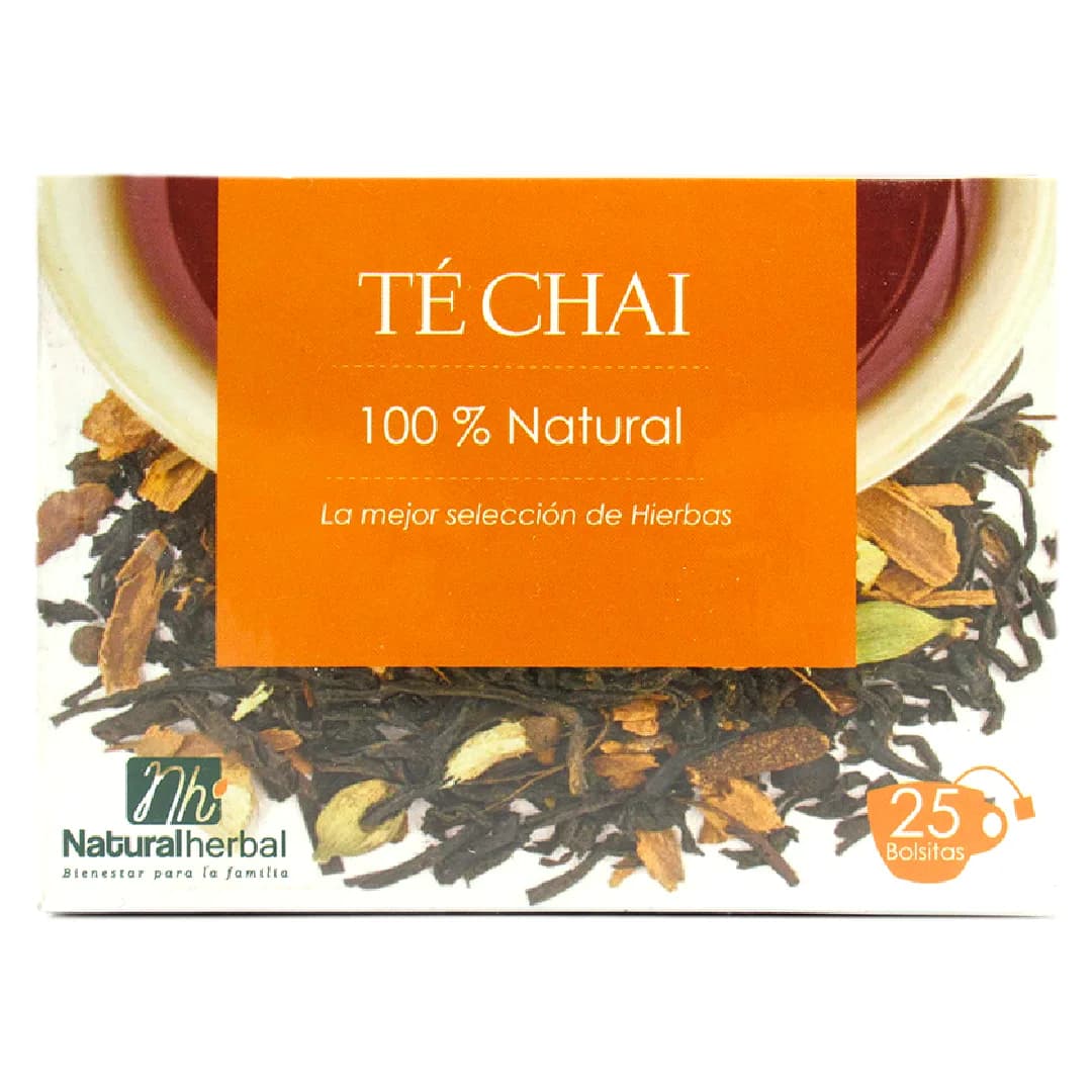 Té Chai 100% natural 25 bolsitas