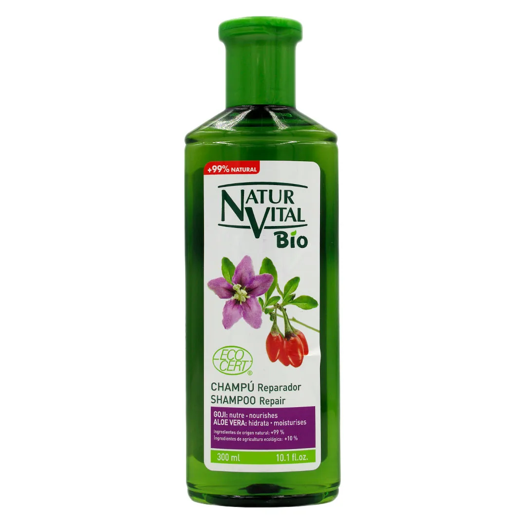 Shampoo Bio Reparador Sin Siliconas Sin ParabenosSin Colorantes Ecologico 300ml