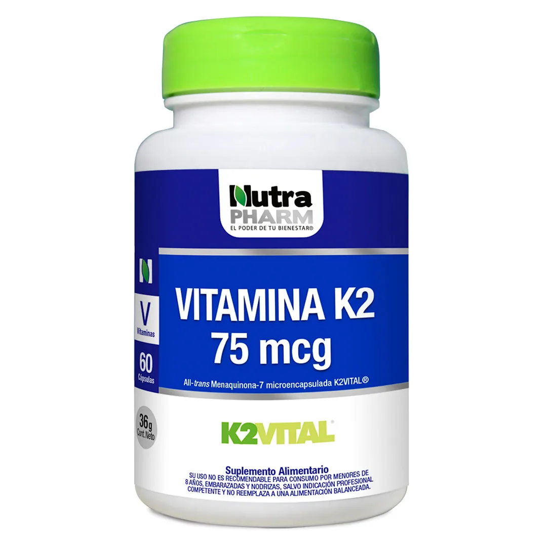 Vitamina K2 60 cápsulas