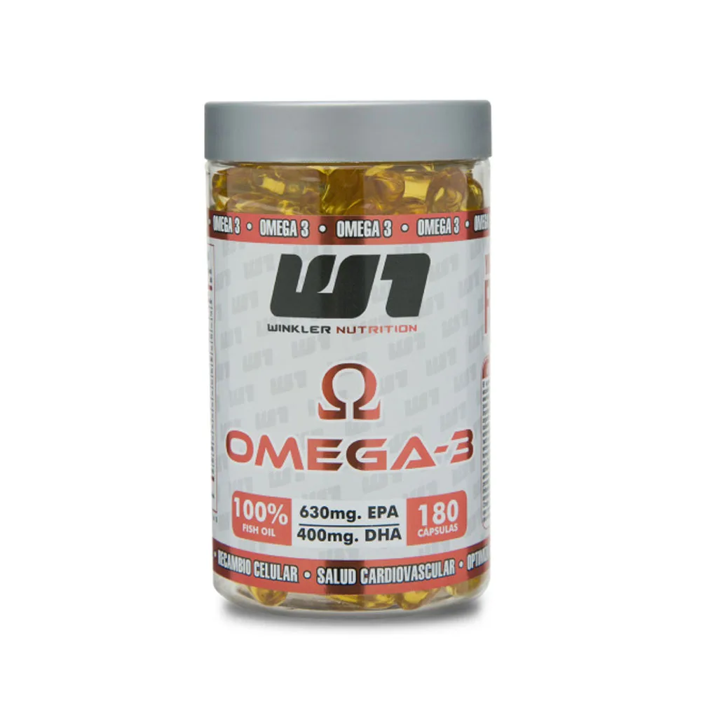 Omega 3 Fish Oil 180 capsulas