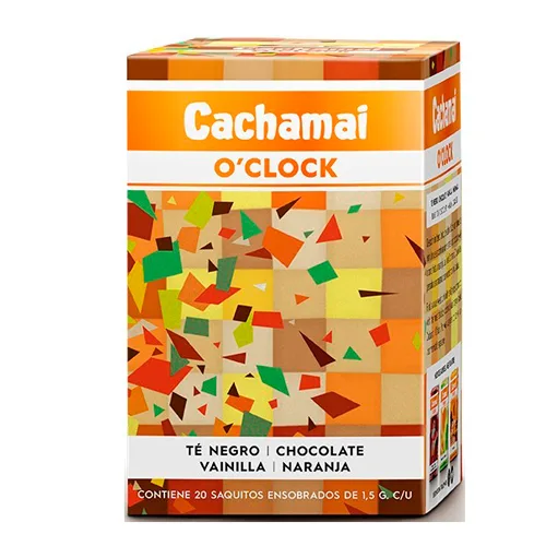 Té Negro Chocolate Vainilla y Naranja 20 Bolsitas