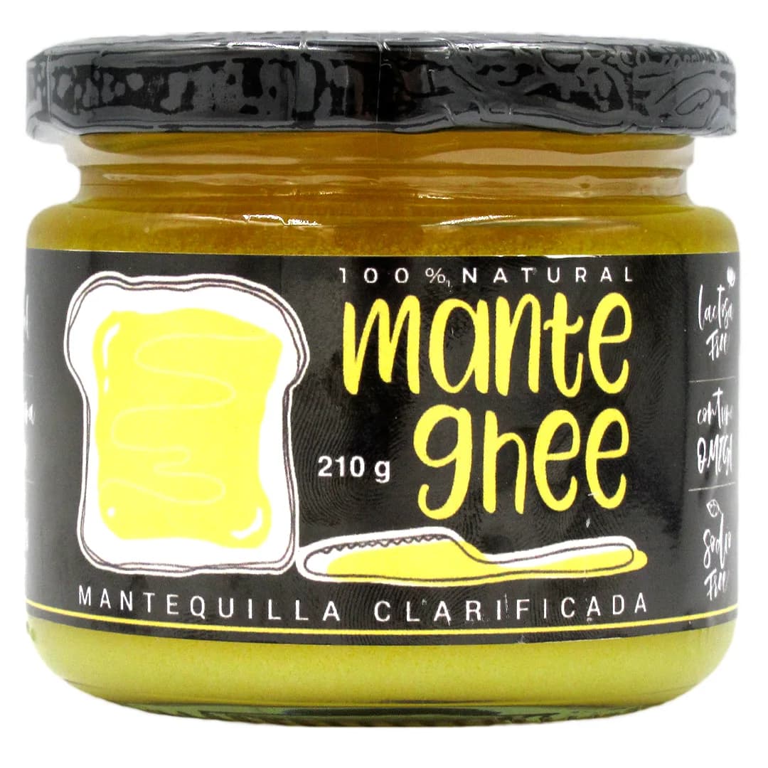 Mantequilla Clarificada 100% natural Sin gluten 210 grs