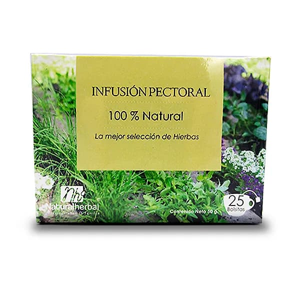 Infusión Pectoral 100% Natural 25 bolsitas