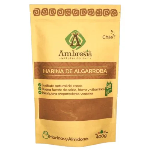 Harina de Algarroba Libre de gluten 500 grs