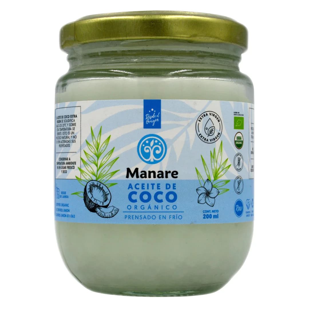 Aceite de Coco Extra Refinado 200 ml