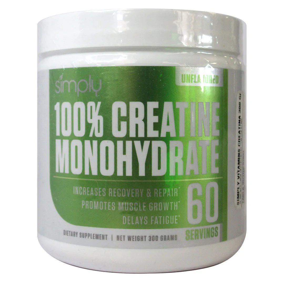 Creatina Monohydrate 100 % Sin Sabor 300 Grs