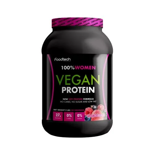100 % Women Vegan Protein Sabor Frutos Del Bosque 2 Lb