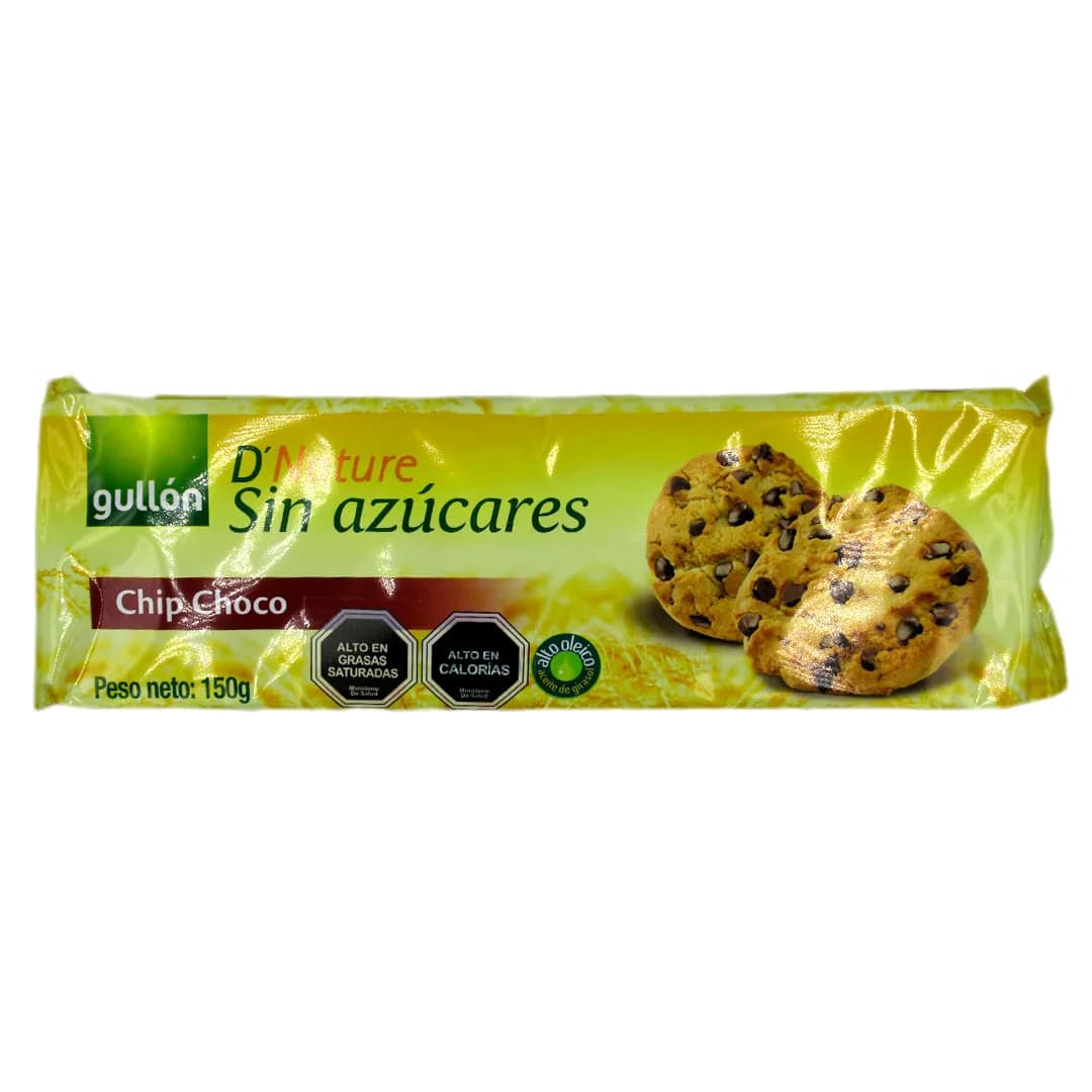 Galletas Chip Choco sin Azúcar añadida 150 grs