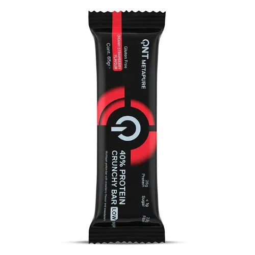 Barra de Proteínas Crunchy Bar Frutilla 65g