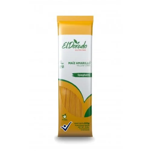 Pasta de Maíz Sin gluten Vegana Spaguetti 250 Gr