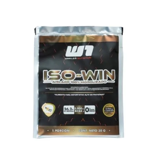 Sachet Iso Win Vainilla 30 gramos