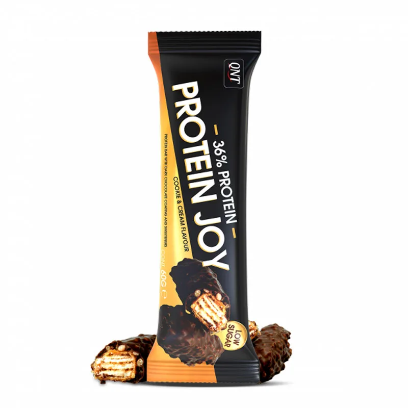 Barra de Proteínas Joy 36% Sabor Chocolate Cookies Bajo en Azúcar 60g