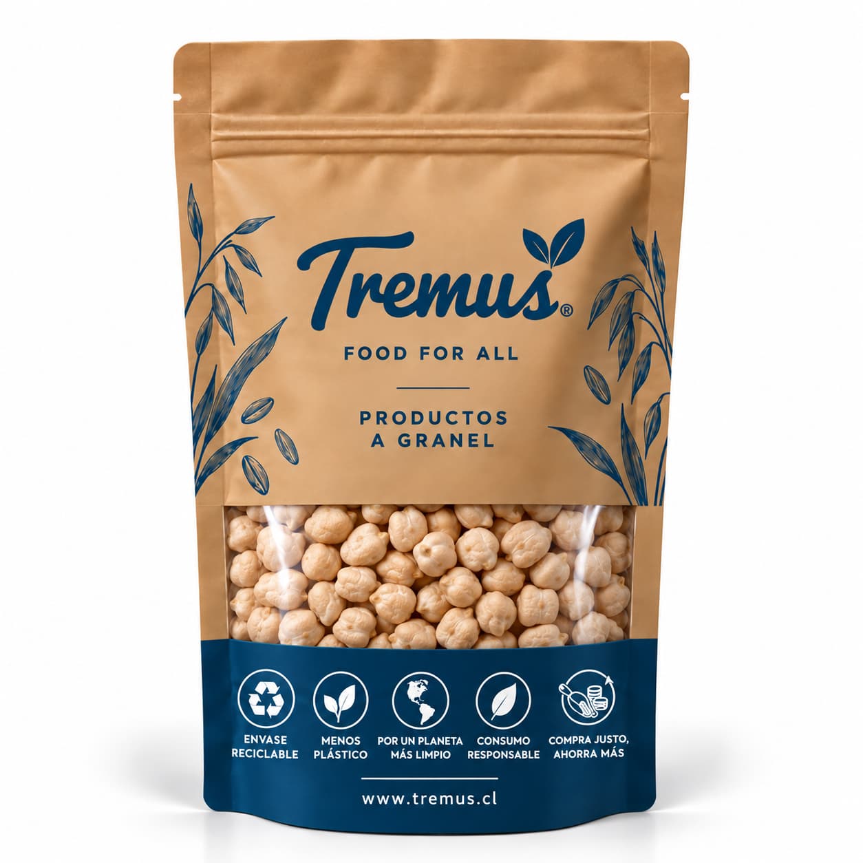 Garbanzos, Granel Tremus