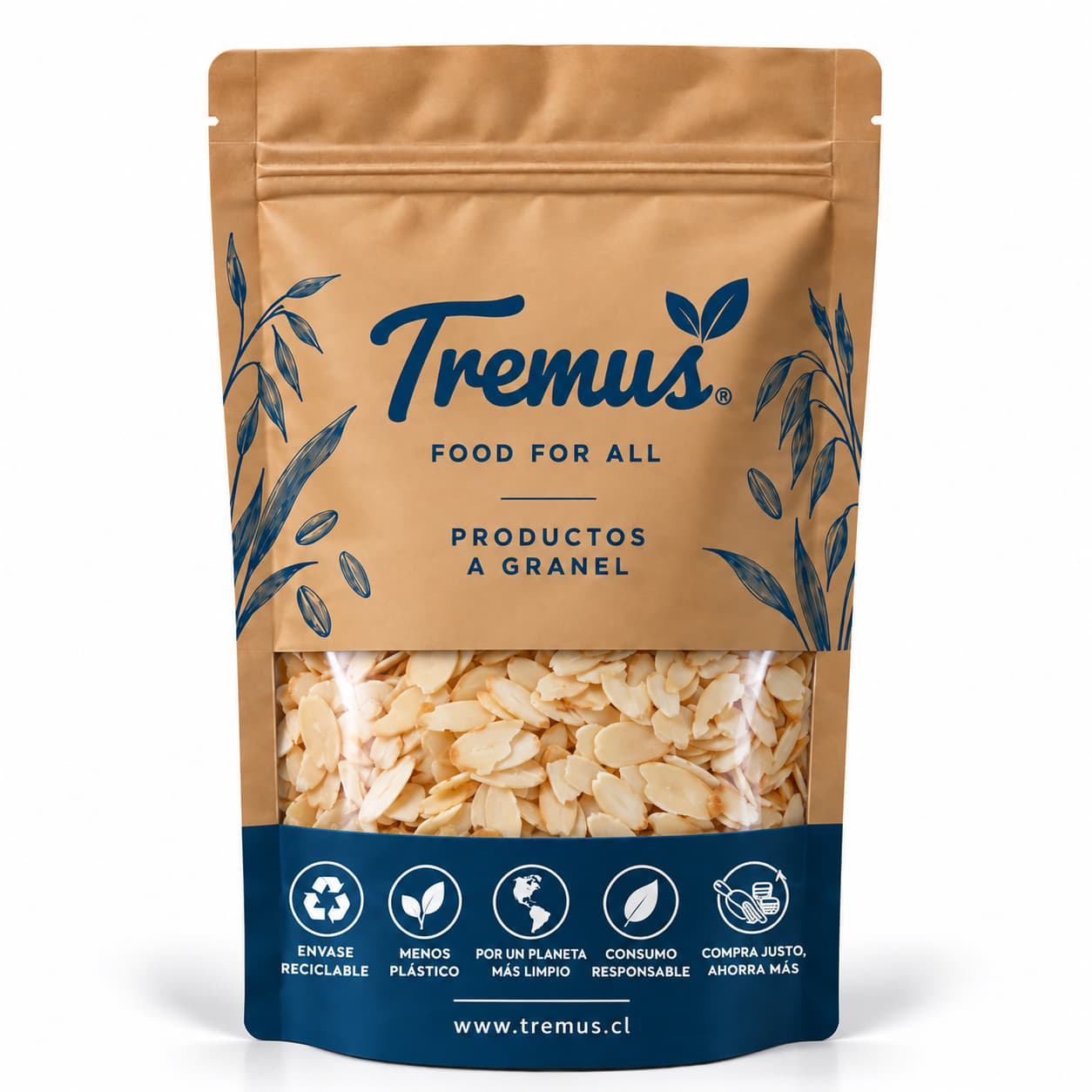 Almendras Fileteadas, Granel Tremus