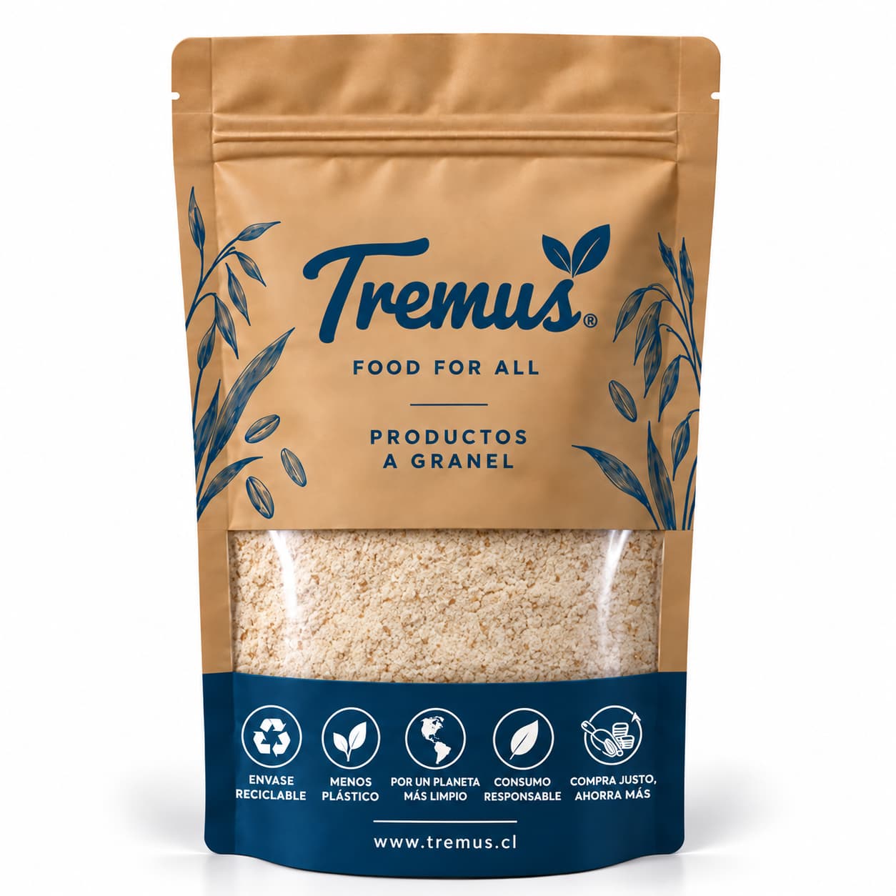 Harina de Trigo Integral, Granel Tremus