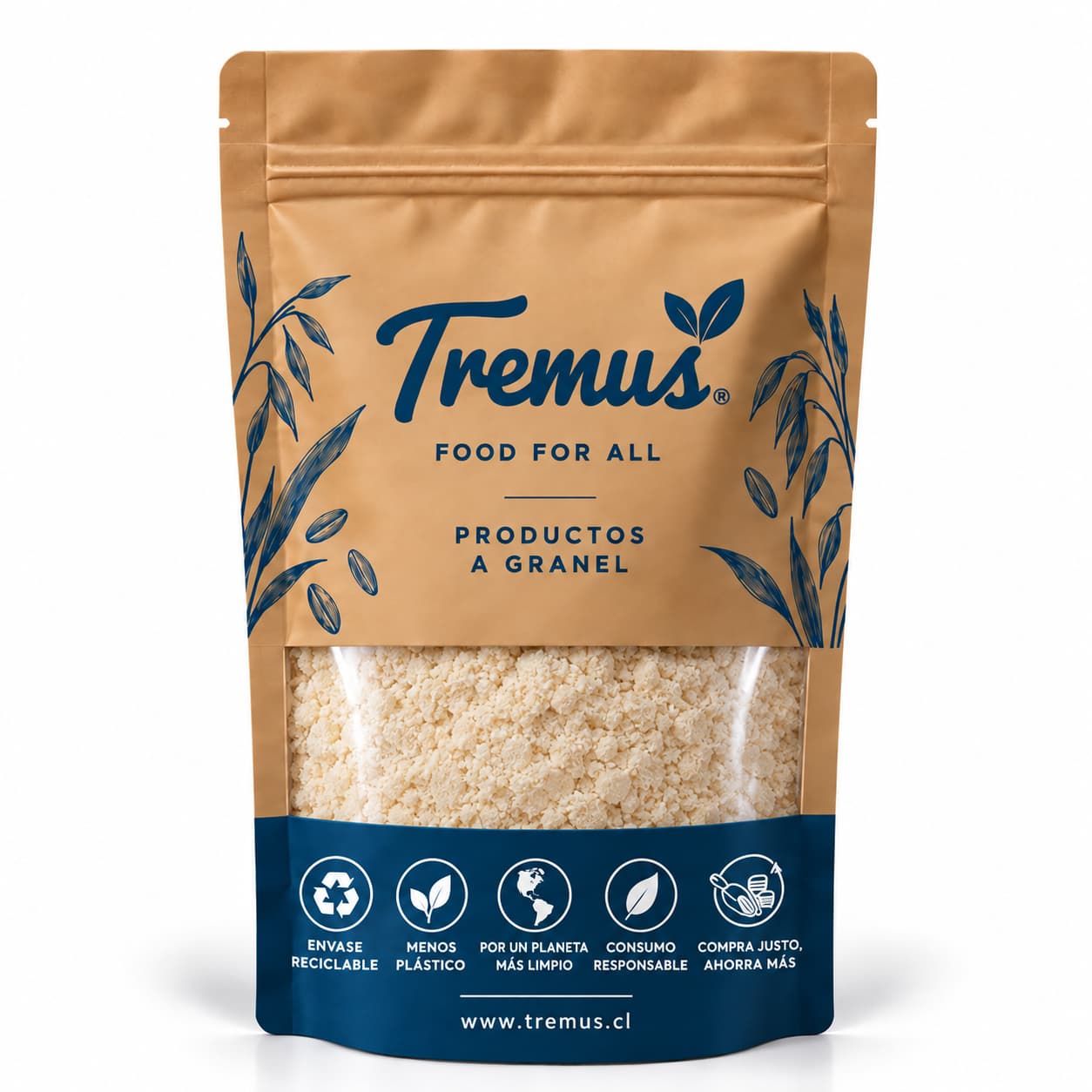 Harina de Coco, Granel Tremus