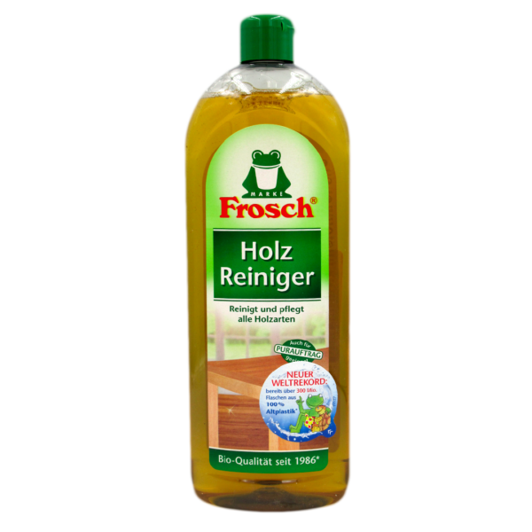 Limpiador y lustrador Ecologico para muebles, 750 ml, marca Frosch