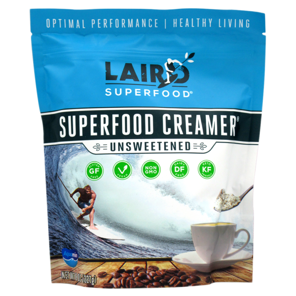 Keto Creamer, Sin Azucar, Vegano, Sin Gluten, 227 Grs, Marca Laird