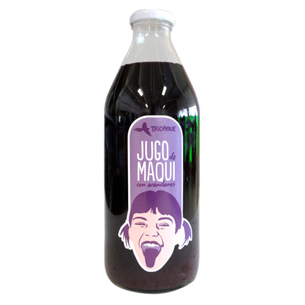 Jugo de Maqui con Arandanos 1 Litro marca Conservas Tricahue