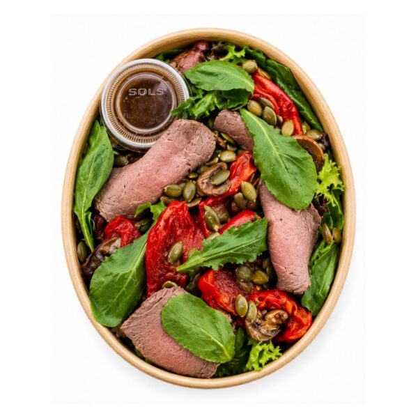 Ensalada Roast Beef y Verduras Asadas, 260 g, Tremus